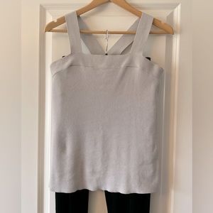 Cotton square neck tank top.  Bundle any three tops for $10.